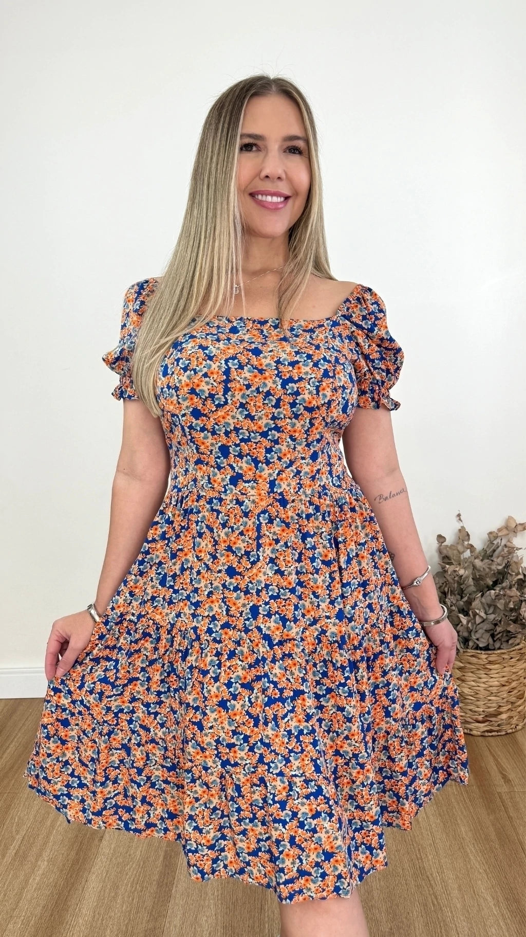 VESTIDO CIBELY (VÁRIAS CORES DISPONÍVEIS)