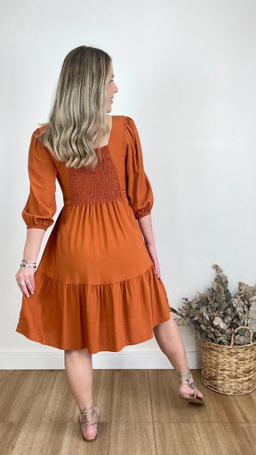 VESTIDO ADÉLIA LISO