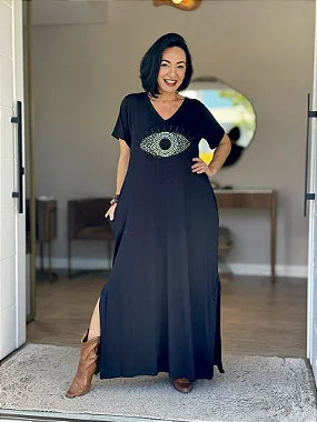 Vestido Olho Grego