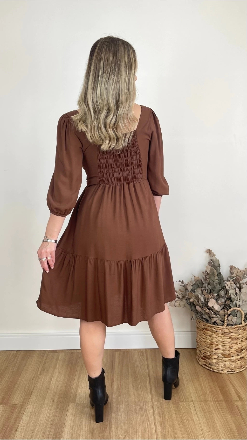 VESTIDO ADÉLIA LISO