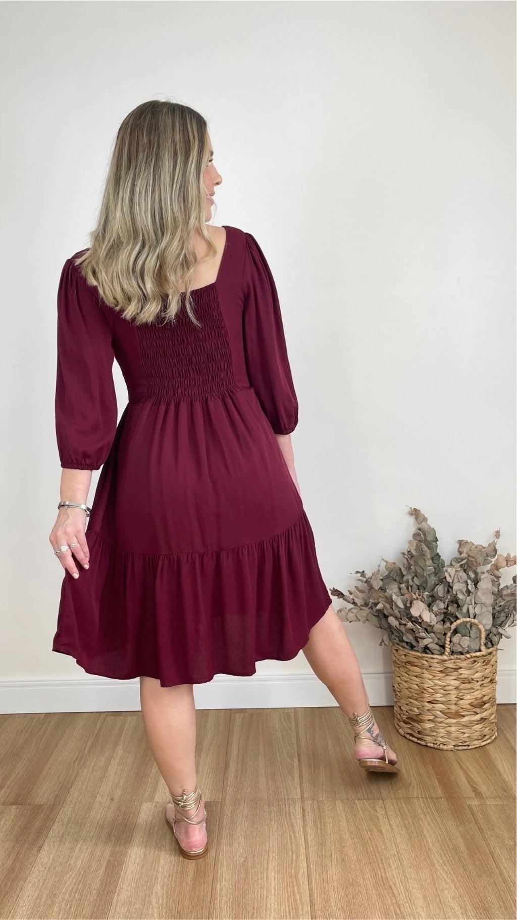 VESTIDO ADÉLIA LISO