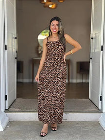 Vestido Animal Print