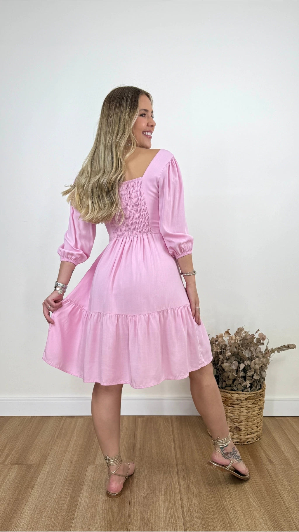 VESTIDO ADÉLIA LISO