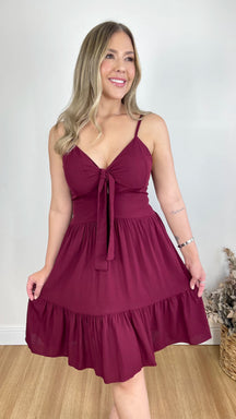 VESTIDO SOFIA CURTO LISO