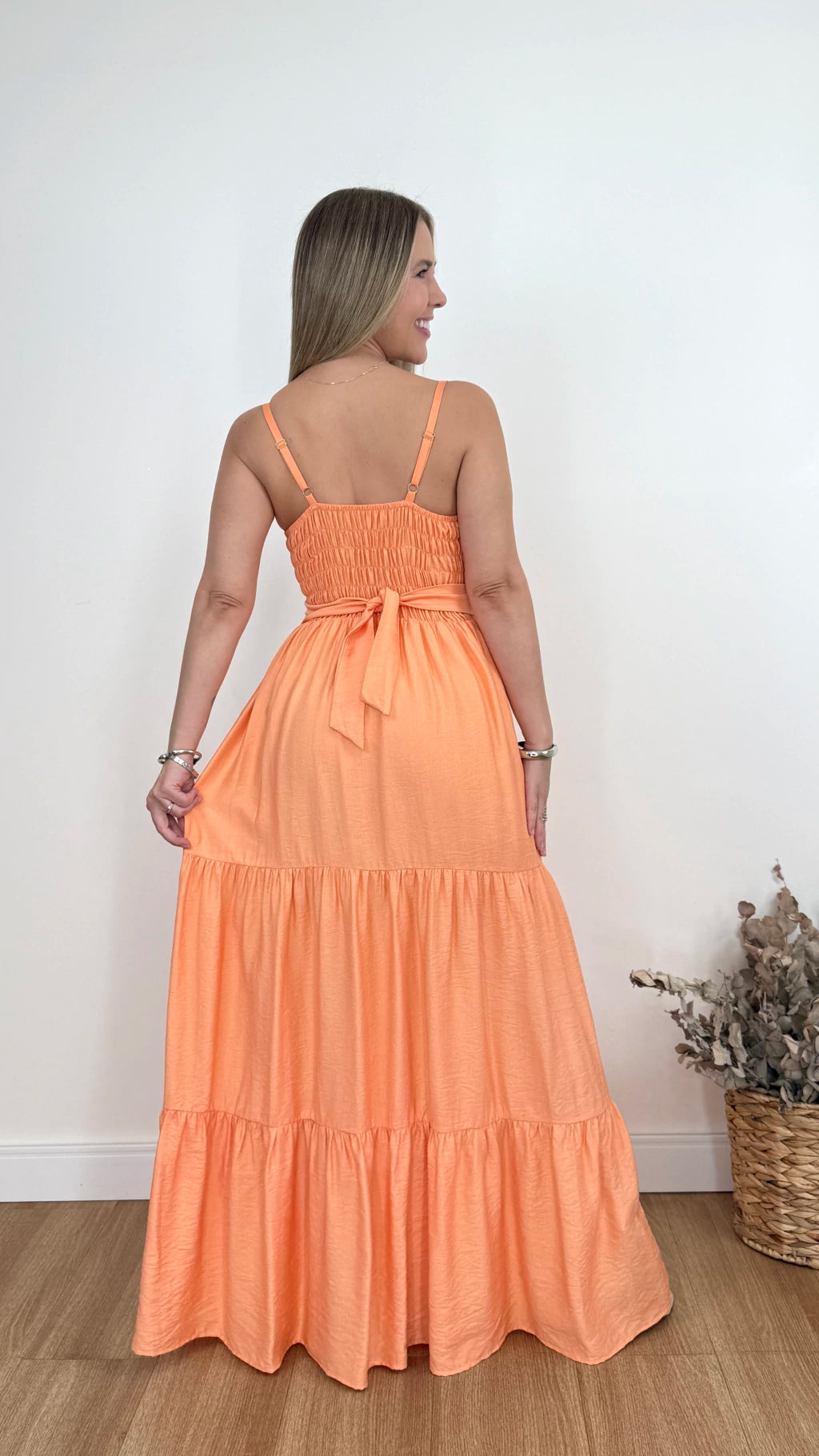 VESTIDO RUBIA LISO
