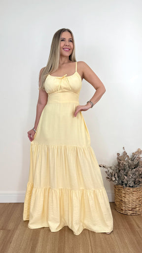 VESTIDO RUBIA LISO